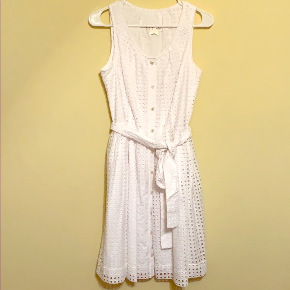 Kate Spade Broome Street White Dress